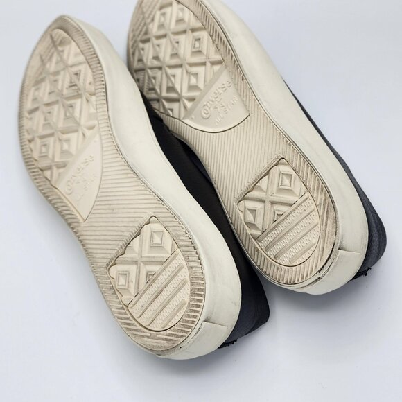 Converse One Star Prime OX Black Leather Low Top Sneakers - Picture 6 of 6